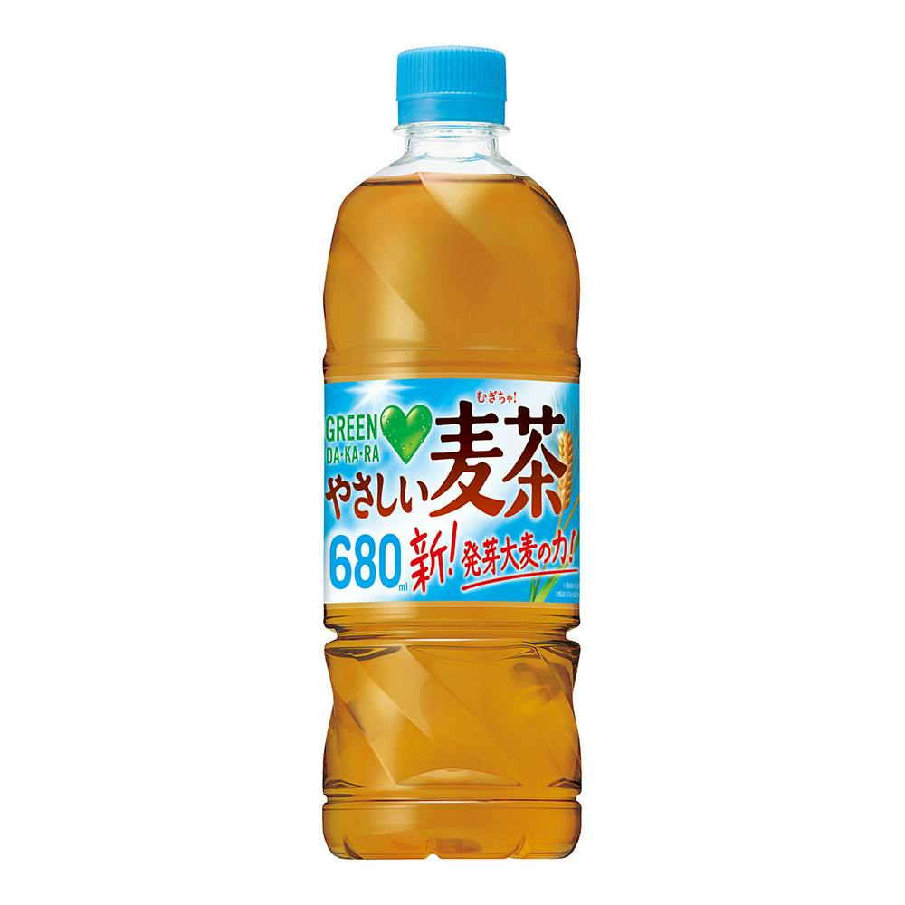 グリーンダカラ やさしい麦茶 680ml