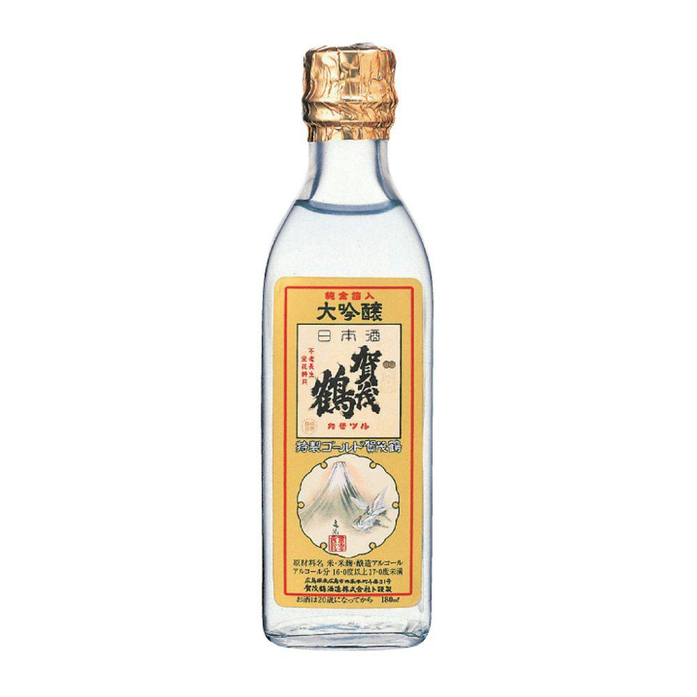 賀茂鶴ゴールド 純金箔入 大吟醸 720ml - 日本酒