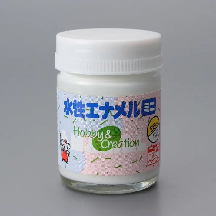 水性エナメル ミニ ホワイト 25ml
