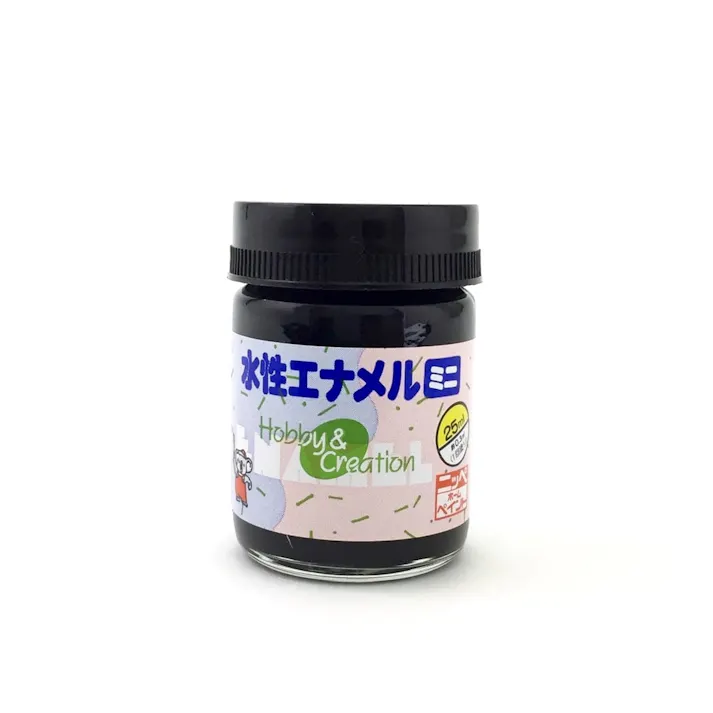 水性エナメル ミニ ブラック 25ml