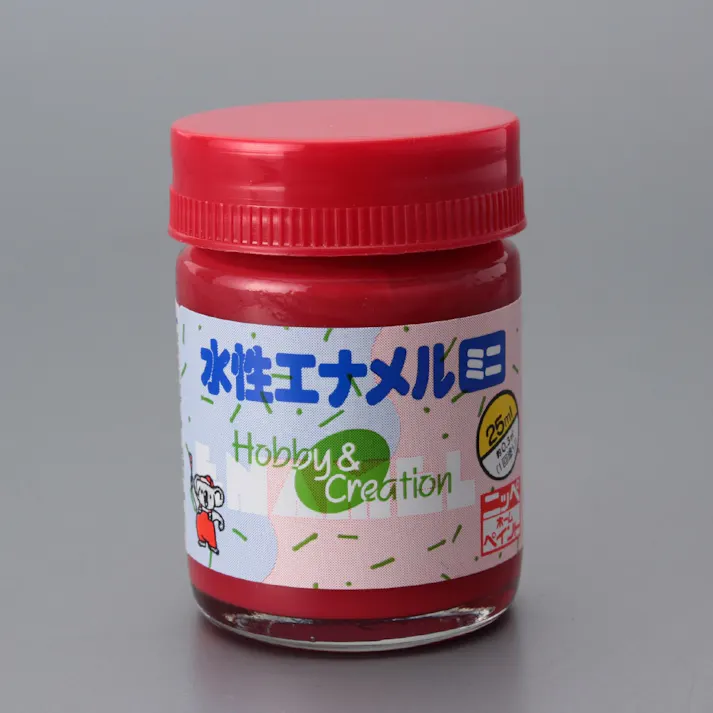 水性エナメル ミニ レッド 25ml