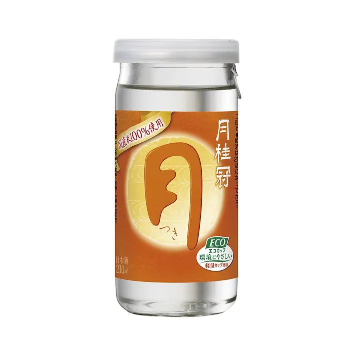 月桂冠 つき エコカップ 210ml【別送品】