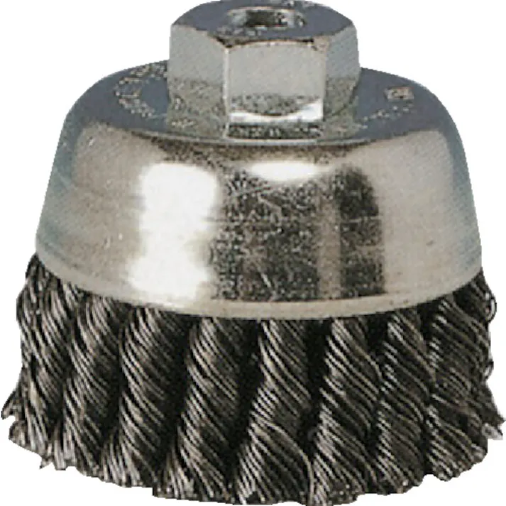 【CAINZ-DASH】バーテック ワイラー ノット型(ヒネリ) カップブラシ 電動用 EKC-2 70×M10P1.5 SW0.35 9472900【別送品】