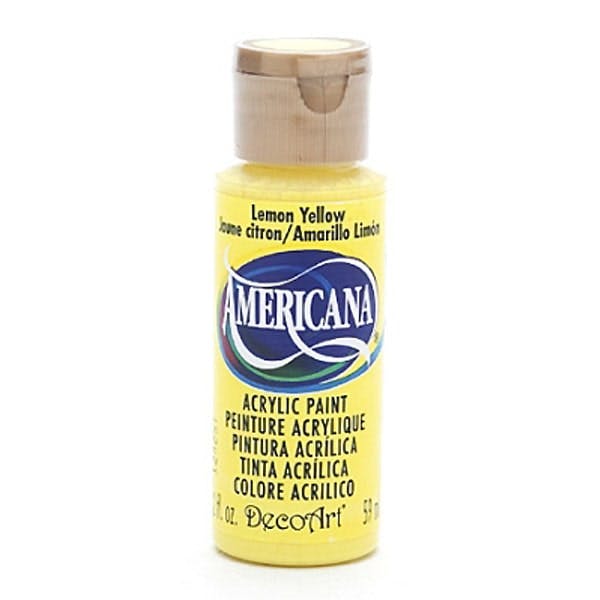 デコアート アメリカーナ レモンイエロー DA-11 2oz 59ml トールペイント デコアート アメリカーナ レモンイエロー DA-11 2oz 59ml トールペイント