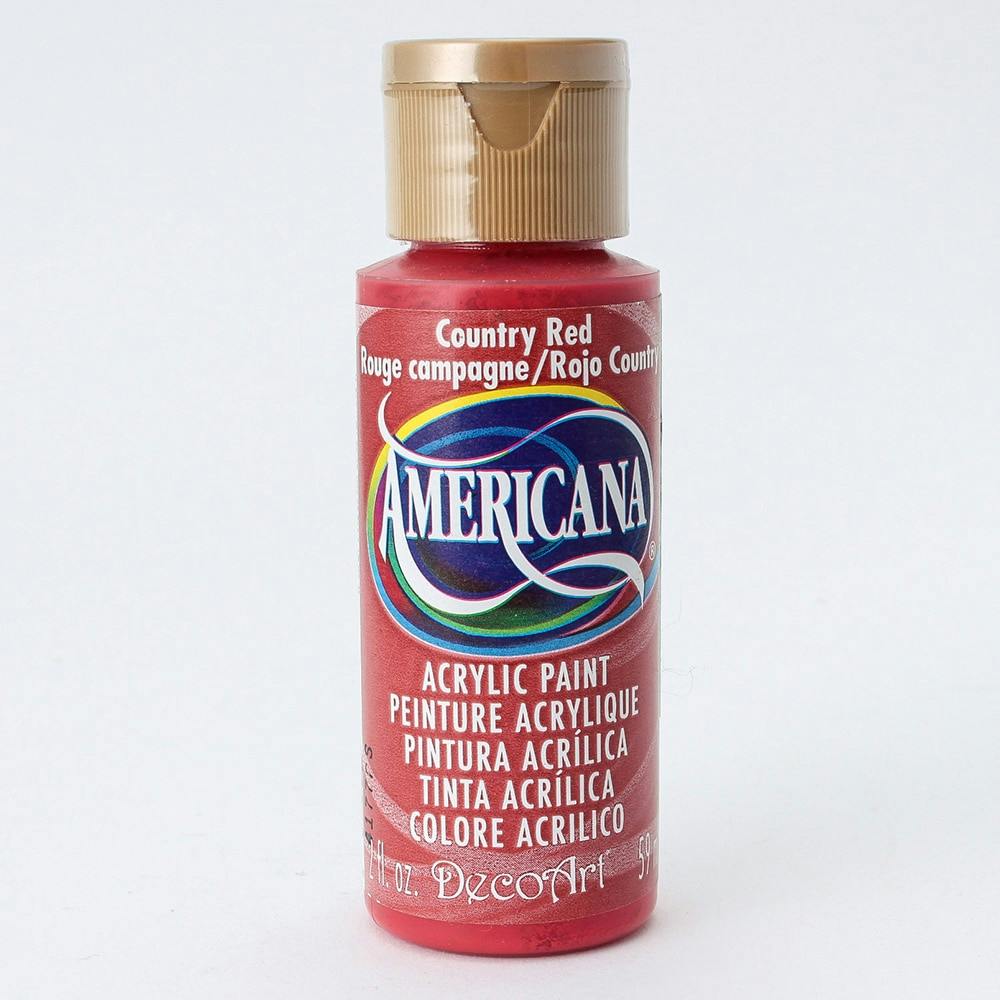 デコアート アメリカーナ カントリーレッド DA-018 2oz 59ml トールペイント デコアート アメリカーナ カントリーレッド DA-018 2oz 59ml トールペイント