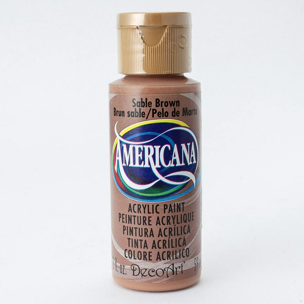 デコアート アメリカーナ セーブルブラウン DA-061 2oz 59ml トールペイント デコアート アメリカーナ セーブルブラウン DA-061 2oz 59ml トールペイント