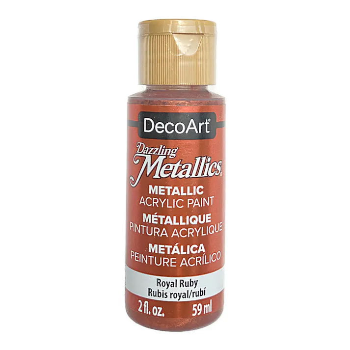 デコアート アメリカーナ ダズリング メタリック ロイヤルルビー DA-074 2oz 59ml
