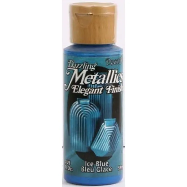 デコアート アメリカーナ ダズリング メタリック アイスブルー DA-075 2oz 59ml