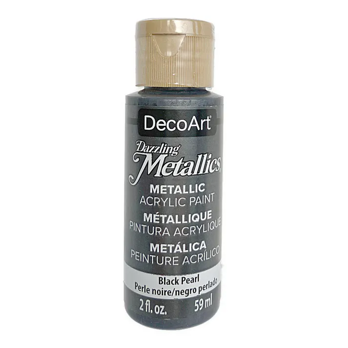 デコアート アメリカーナ ダズリング メタリック ブラックパール DA-127 2oz 59ml