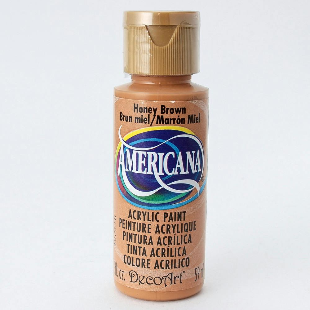 デコアート アメリカーナ ハニーブラウン DA-163 2oz 59ml トールペイント デコアート アメリカーナ ハニーブラウン DA-163 2oz 59ml トールペイント