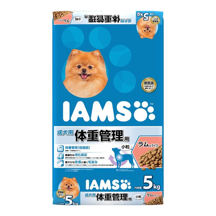 アイムス 成犬用 体重管理用 ラム＆ライス 小粒 5kg ID325