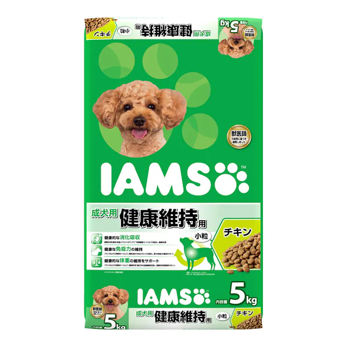 アイムス 成犬用 健康維持用 チキン 小粒 5kg ID321