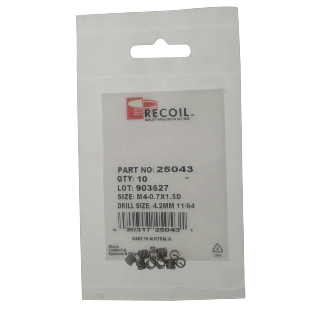 リコイル パケット M4 P0.7 | ねじ・くぎ・針金・建築金物 通販