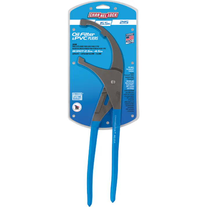 【CAINZ-DASH】CHANNELLOCK社 オイルフィルターレンチ 215【別送品】