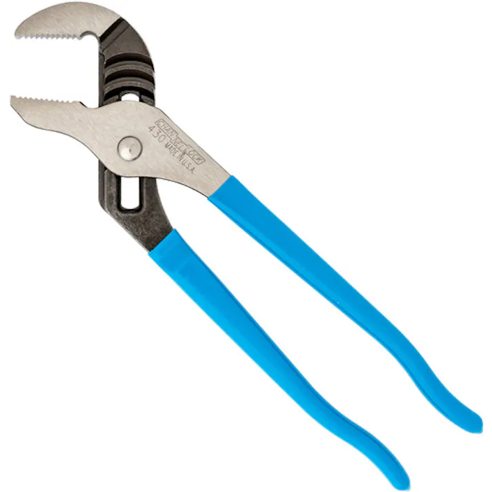 【CAINZ-DASH】CHANNELLOCK社 ウォーターポンププライヤー 254mm ストレートジョータイプ 430【別送品】