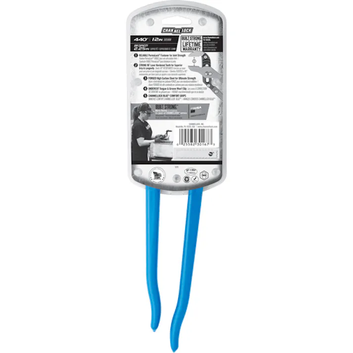 【CAINZ-DASH】CHANNELLOCK社 ウォーターポンププライヤー 305mm ストレートジョータイプ 440【別送品】