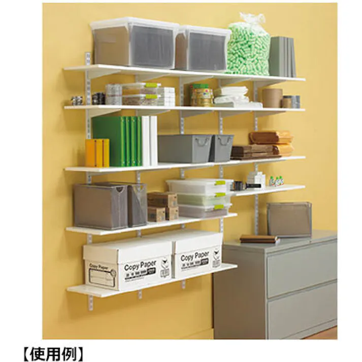 【CAINZ-DASH】スガツネ工業 (130021759)82WH-48WT棚柱 82WH-48WT【別送品】