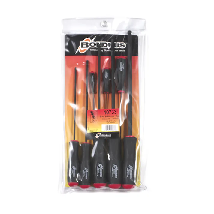 【CAINZ-DASH】ボンダス・ジャパン ボールポイント・ドライバー ロング セット8本組(2-10mm) No.10733 BSX8ML【別送品】