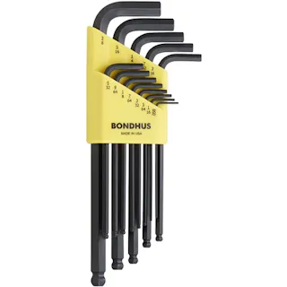 【CAINZ-DASH】ボンダス・ジャパン ボールポイント・L-レンチ ロング インチ セット13本組(0.050-3/8) No.10937 BLX-13【別送品】