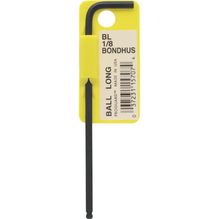 【CAINZ-DASH】ボンダス・ジャパン ボールポイント・L-レンチ ロング プロガード加工(黒染) 1/8インチ BL1/8【別送品】