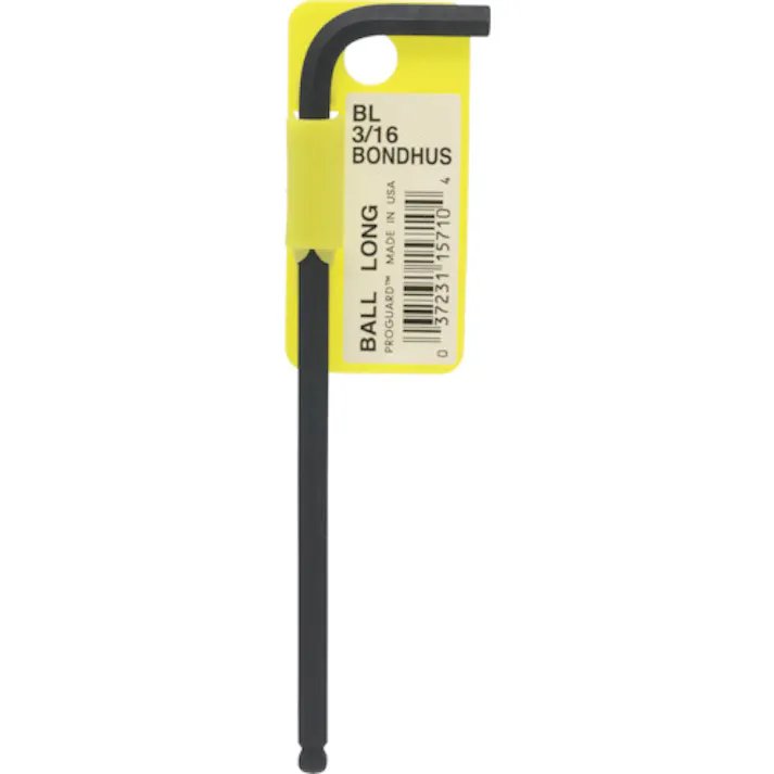 【CAINZ-DASH】ボンダス・ジャパン ボールポイント・L-レンチ ロング プロガード加工(黒染) 3/16インチ BL3/16【別送品】