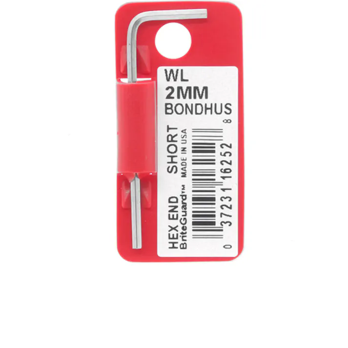 【CAINZ-DASH】ボンダス・ジャパン 六角L-レンチ ショート 2mm No.16252 WL2MM【別送品】