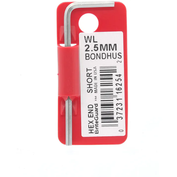 【CAINZ-DASH】ボンダス・ジャパン 六角L-レンチ ショート 2.5mm No.16254 WL2.5MM【別送品】