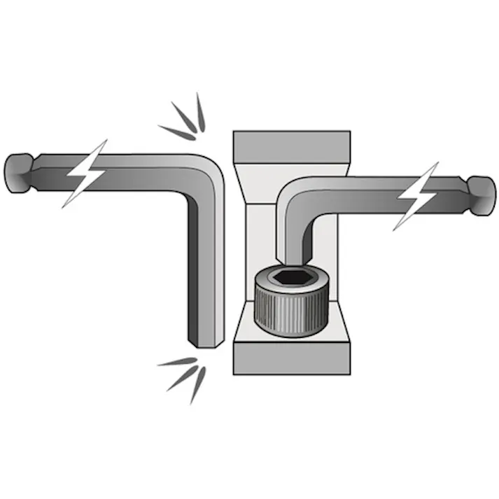 【CAINZ-DASH】ボンダス・ジャパン スタビー・ボールポイント・L-レンチ ロング インチ セット10本組(1/16-1/4) No.16538 SBLX10【別送品】