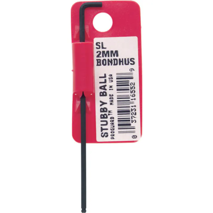 【CAINZ-DASH】ボンダス・ジャパン スタビー・ボールポイント・L-レンチ ロング 2mm No.16552 SL2MM【別送品】