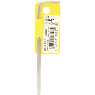 【CAINZ-DASH】ボンダス・ジャパン ボールポイント・L-レンチ ロング 9/64インチ No.16908 JB9/64【別送品】