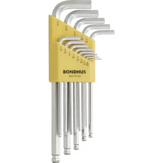 【CAINZ-DASH】ボンダス・ジャパン ボールポイント・L-レンチ ロング インチ セット13本組(0.050-3/8) No.16937 BLX13B【別送品】