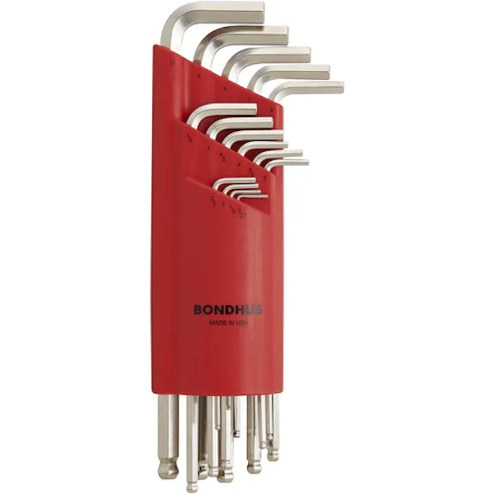 【CAINZ-DASH】ボンダス・ジャパン ボールポイント・L-レンチ エクストラロング セット15本組(1.27-10mm) No.17095 BLX15MB【別送品】