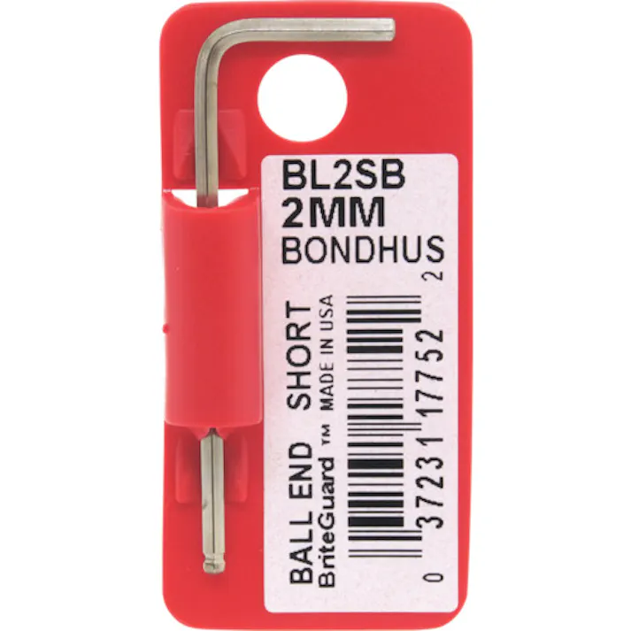 【CAINZ-DASH】ボンダス・ジャパン ボールポイント・L-レンチ ショート メッキ 2mm BL2SB【別送品】