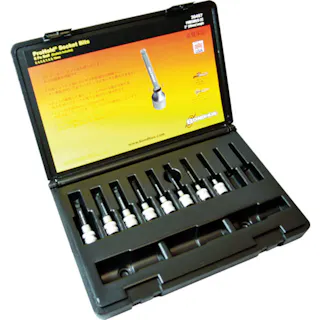 【CAINZ-DASH】ボンダス・ジャパン ボールポイント・ソケットビット(ビット全長50mm) セット8本組(3-10mm) 30487 PHBX8M/S-2C【別送品】