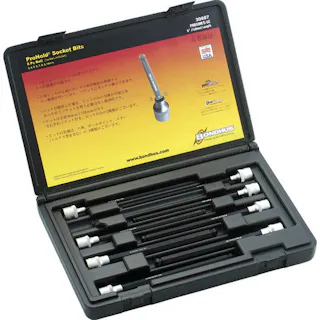 【CAINZ-DASH】ボンダス・ジャパン ボールポイント・ソケットビット(ビット全長150mm) セット8本組(3-10mm) 30887 PHBX8M/S-6C【別送品】