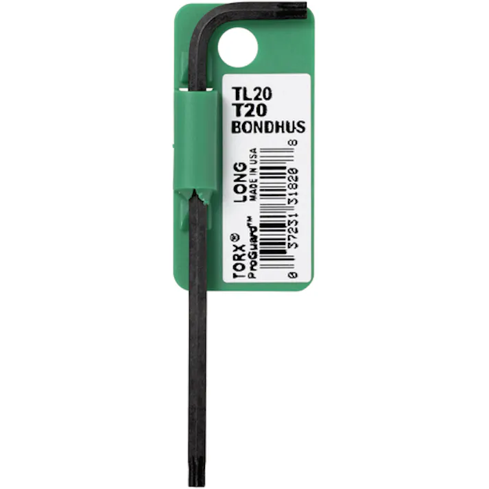 【CAINZ-DASH】ボンダス・ジャパン トルクスL-レンチ ロング T20 No.31820 TL20【別送品】