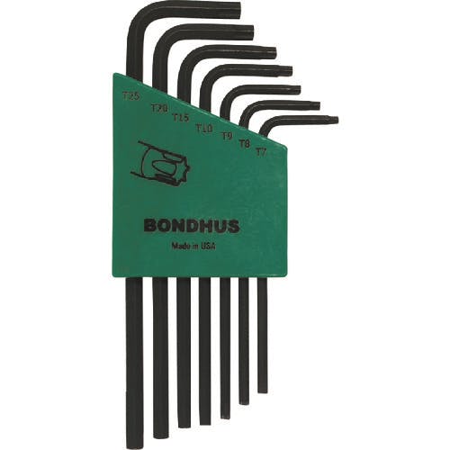 【CAINZ-DASH】ボンダス・ジャパン トルクスＬ－レンチ　いじり止め　セット７ｐｃｓ．　Ｎｏ．３２４３１ TR-TL7S【別送品】