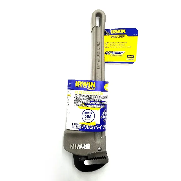 IRWIN アルミパイプレンチ 12インチ 300mm 2074112