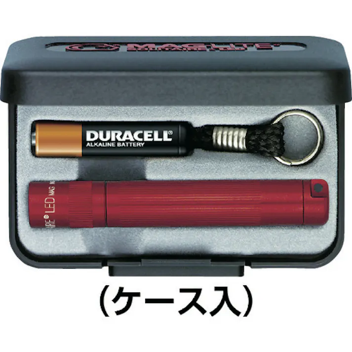 【CAINZ-DASH】MAG INSTRUMENT社 懐中電灯 LEDフラッシュライト ソリテール 赤 J3A032【別送品】