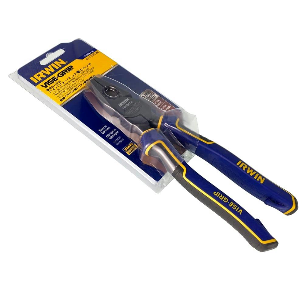 IRWIN ハイパフォーマンス電工ペンチ 205mm 1902414(販売終了