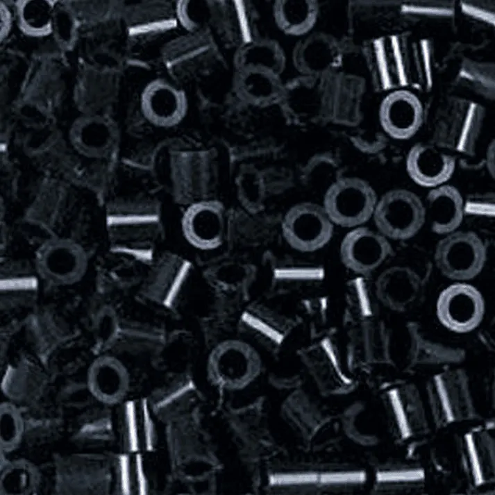 カワダ パーラービーズ 単色 No.5018 くろ