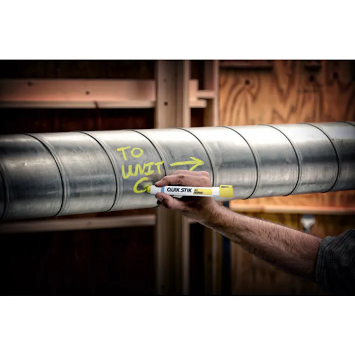 【CAINZ-DASH】LA-CO社 Markal 工業用マーカー 「クイック・スティック」 黒 61050【別送品】