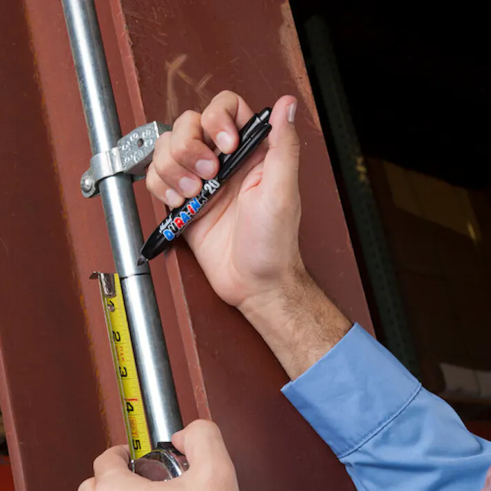 【CAINZ-DASH】LA-CO社 工業用マーカー DURAINK20 赤 96576【別送品】