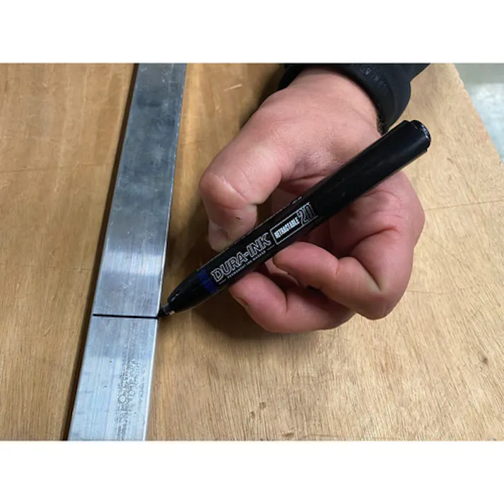 【CAINZ-DASH】LA-CO社 工業用マーカー DURAINK20 赤 96576【別送品】