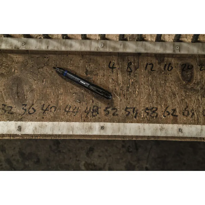 【CAINZ-DASH】LA-CO社 工業用マーカー DURAINK20 赤 96576【別送品】