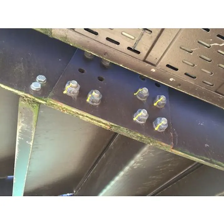 【CAINZ-DASH】LA-CO社 チューブマーカー SECURITY CHECK 赤 96670【別送品】