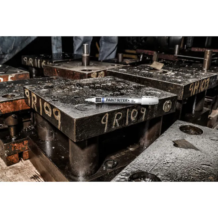 【CAINZ-DASH】LA-CO社 Markal 工業用マーカー 「PAINT-RITER+OILY Surface HP」 緑 96966【別送品】