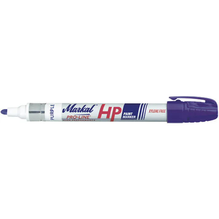 【CAINZ-DASH】LA-CO社 Markal 工業用マーカー 「PAINT-RITER+OILY Surface HP」 紫 96974【別送品】