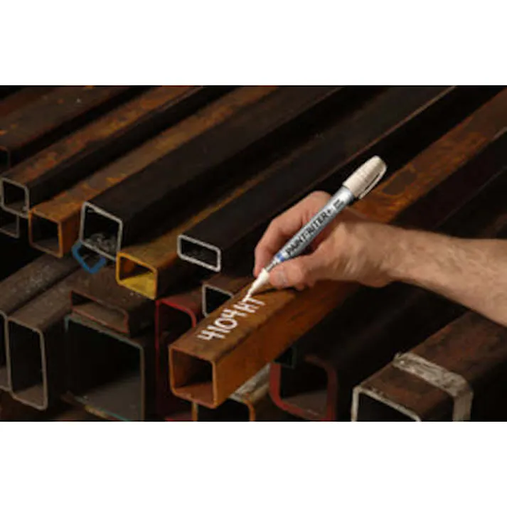 【CAINZ-DASH】LA-CO社 Markal 工業用マーカー 「PAINT-RITER+Rough Surface」 白 97250【別送品】