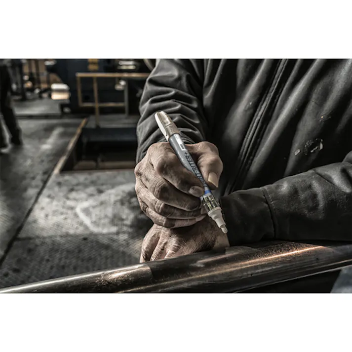 【CAINZ-DASH】LA-CO社 Markal 工業用マーカー 「PAINT-RITER+Rough Surface」 白 97250【別送品】